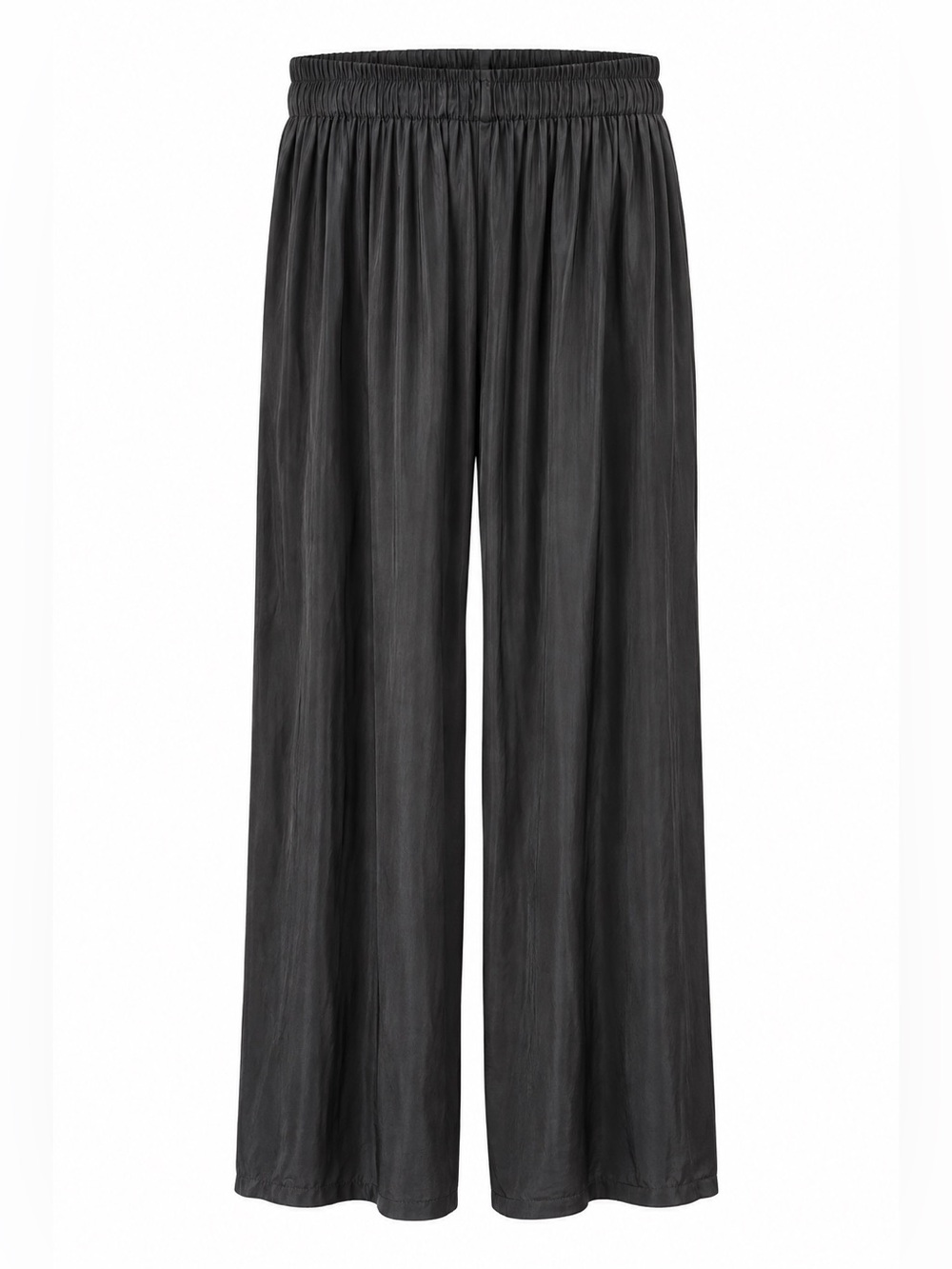 Philosophy Gray Wide-Leg Elastic Waist Pants